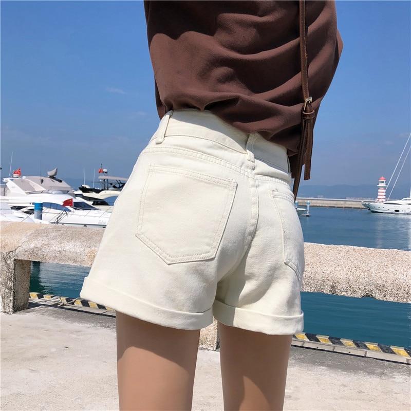 Wide Leg Casual Denim Shorts-ChicBohoStyle
