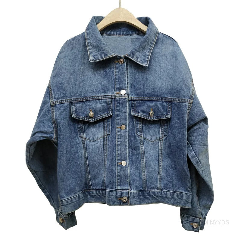 Flower Child Boho Denim Jacket