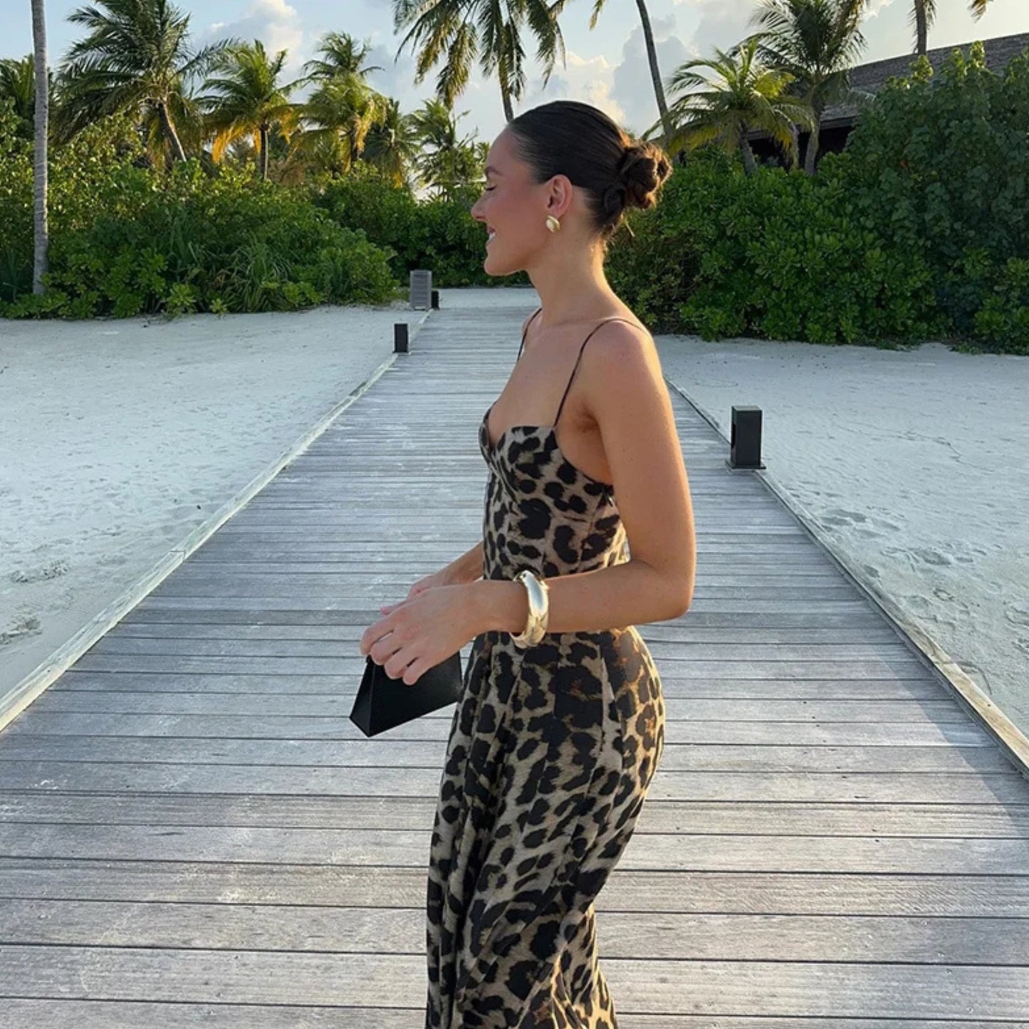 Leopard Maxi Dress