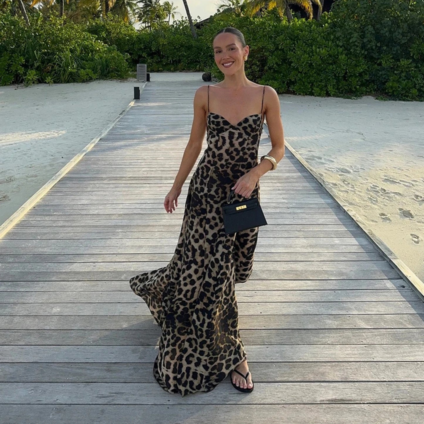 Leopard Maxi Dress