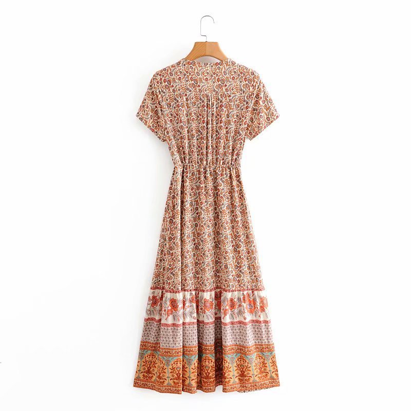 Blossom Gypsy Boho Maxi Dress – Chic Boho Style