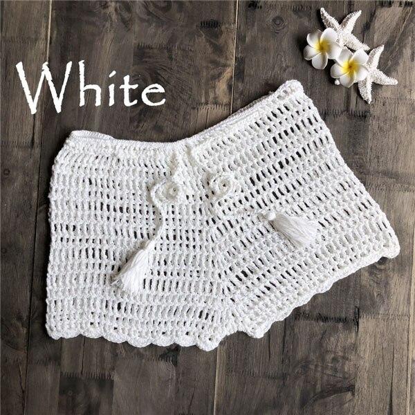 Boho Crochet Summer Shorts-ChicBohoStyle