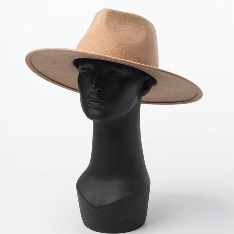 Classical Wide Brim Fedora Hat-ChicBohoStyle
