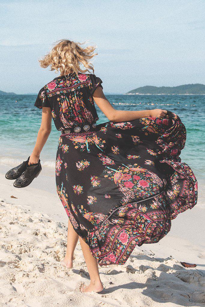 Black Gypsy Dress