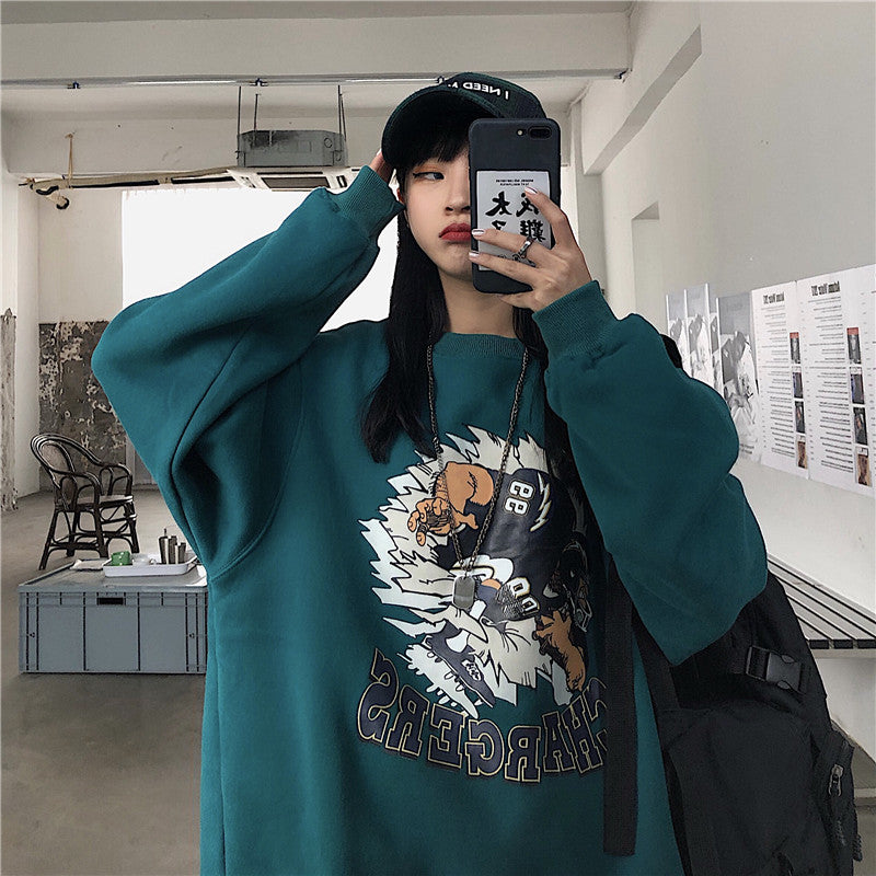 Loose Korean Style Sweatshirt