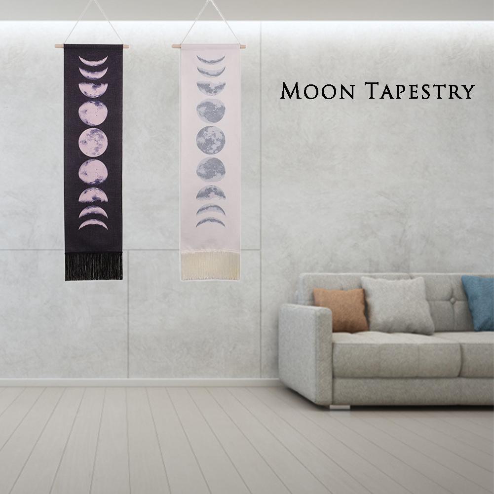 Moon Phases Tapestry Wall Hanging Decor-ChicBohoStyle