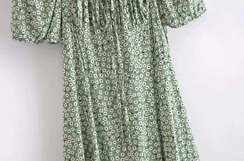 Pretty Woman Green Midi Dress