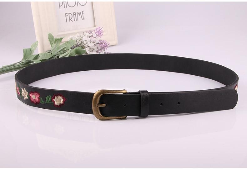 Retro Embroidered Floral Belt-ChicBohoStyle
