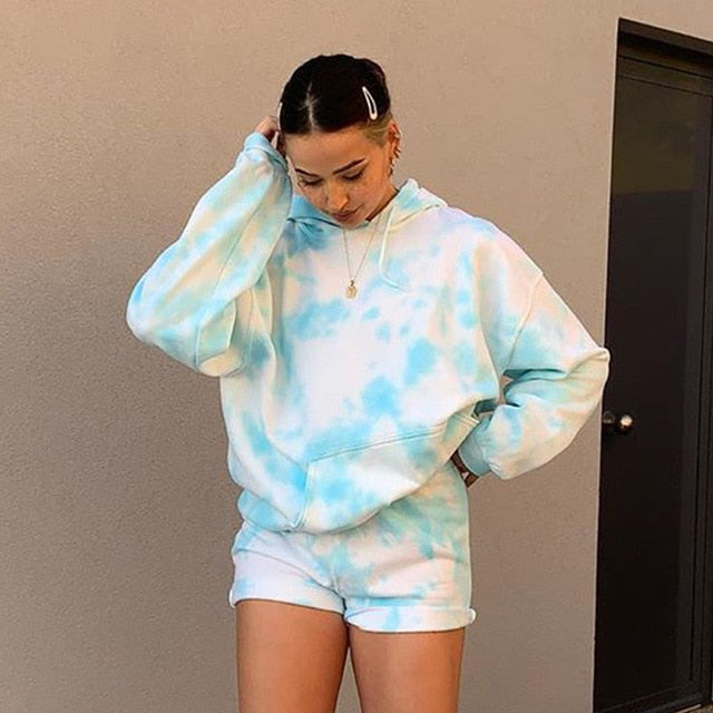 Tie Dye Printed Sweatshirt